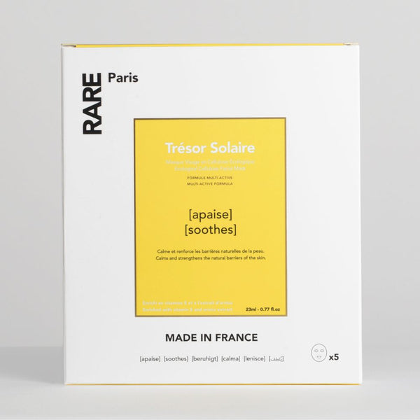 5X FACE MASK BOX Trésor Solaire