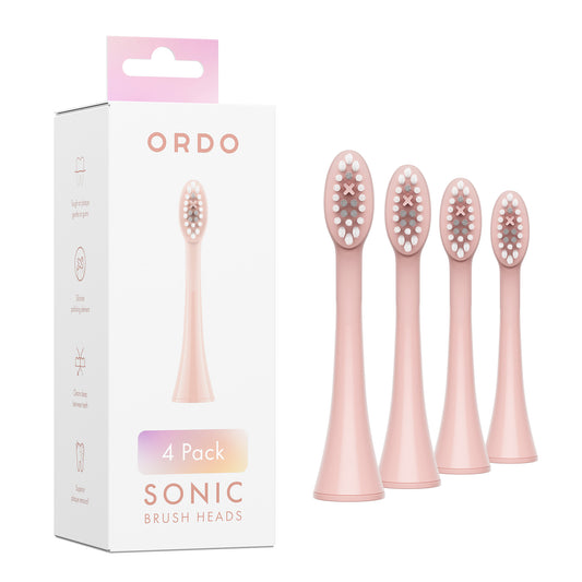 Sonic Brush Heads 4 Pack Gold
