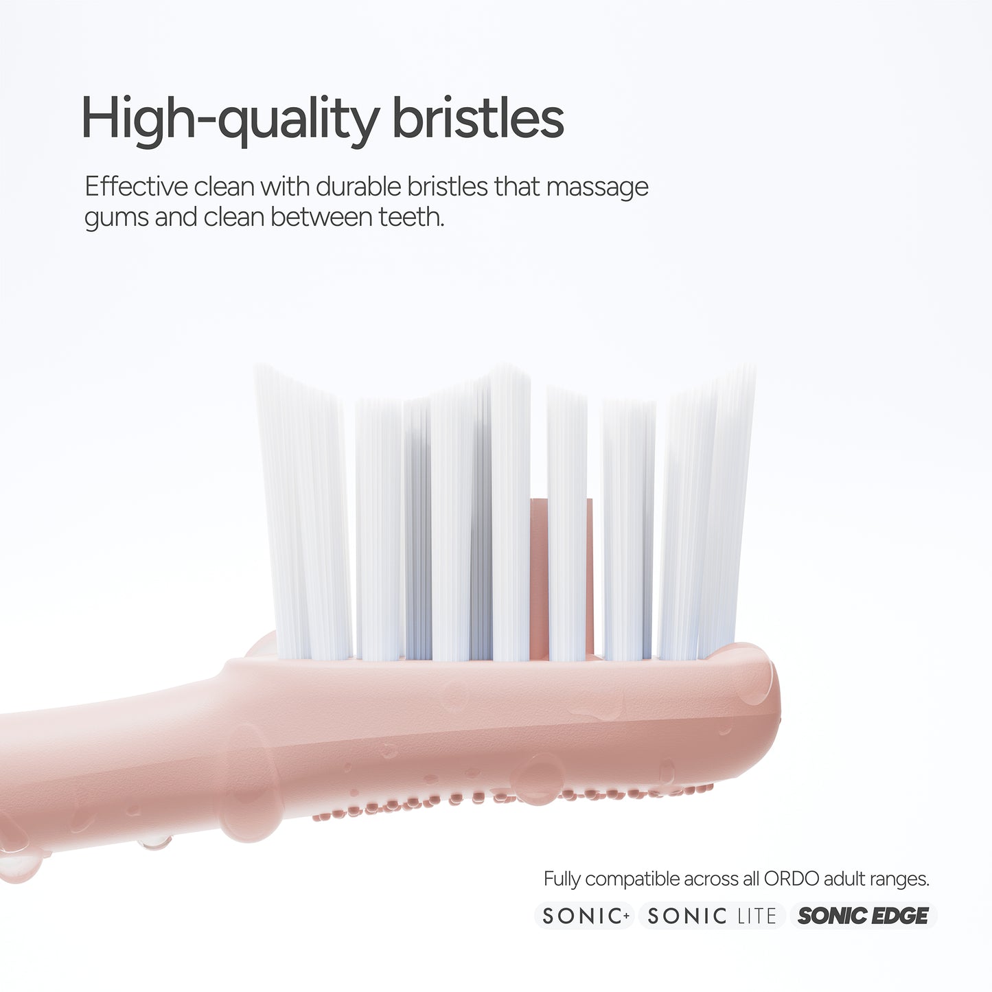 Sonic Brush Heads 4 Pack Gold