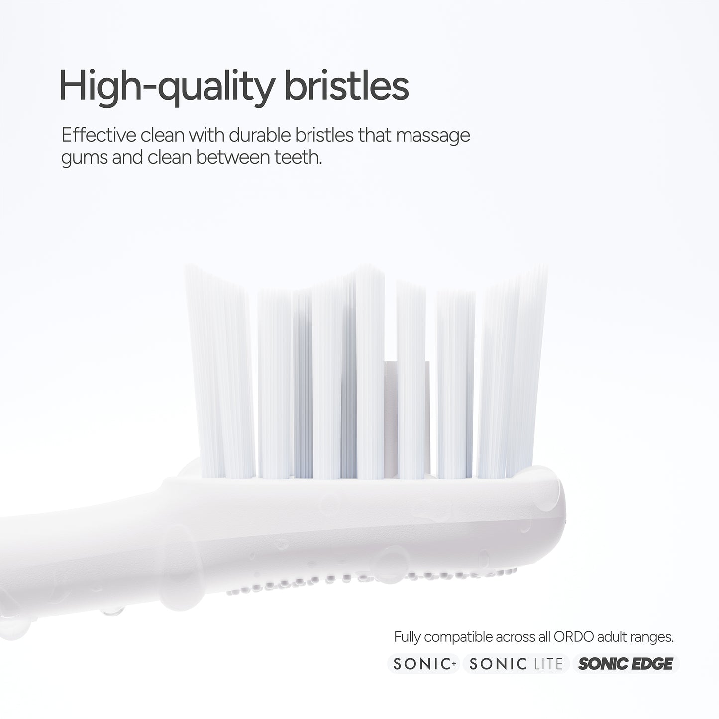 Sonic Brush Heads 4 Pack White