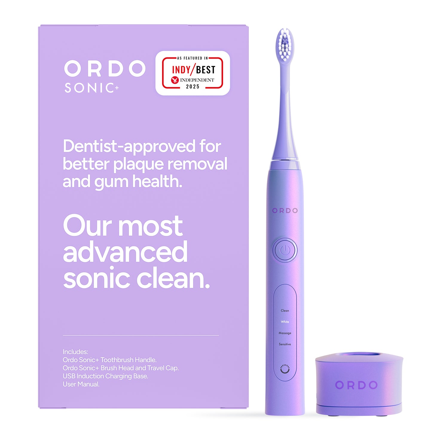 Ordo Sonic+ Toothbrush Pearl Violet