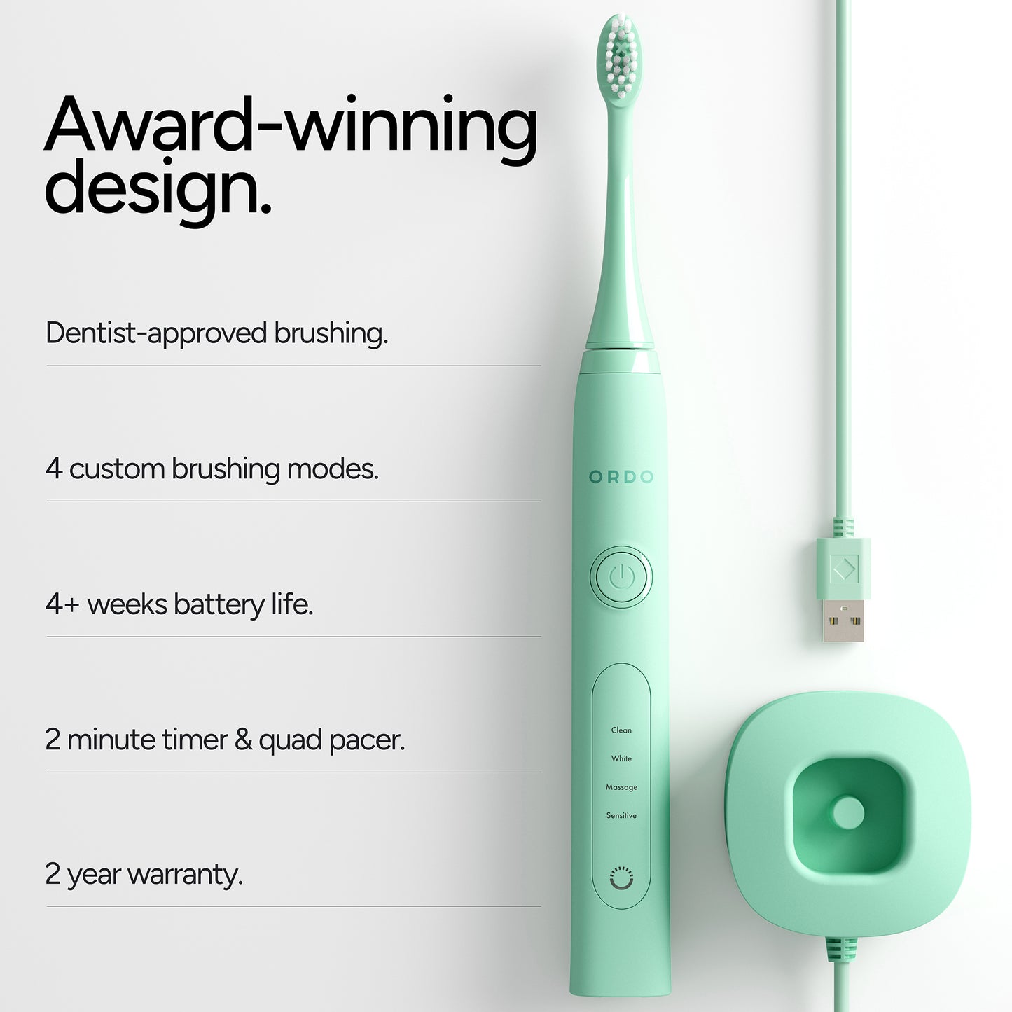 Sonic+ Toothbrush Mint Green