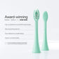 Sonic Brush Heads 4 Pack Mint green