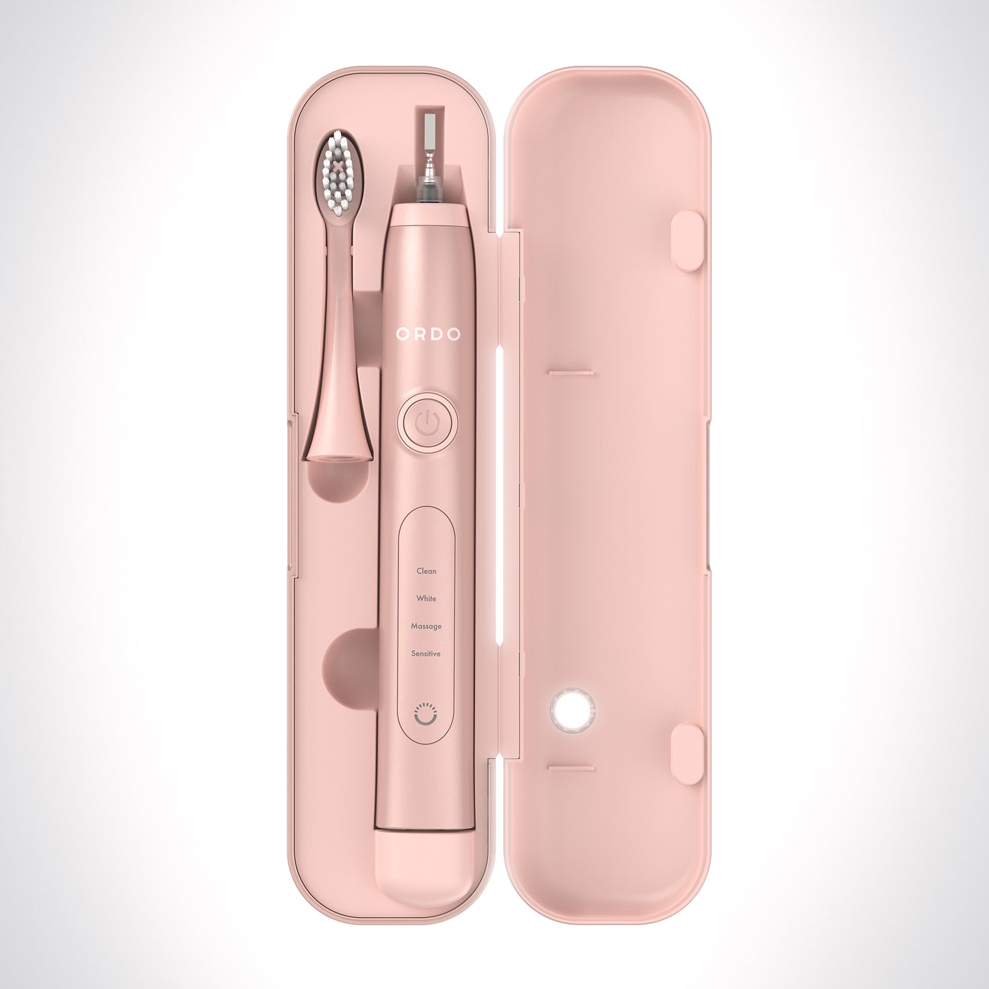 Ordo Sonic+ Travel Case Rose Gold