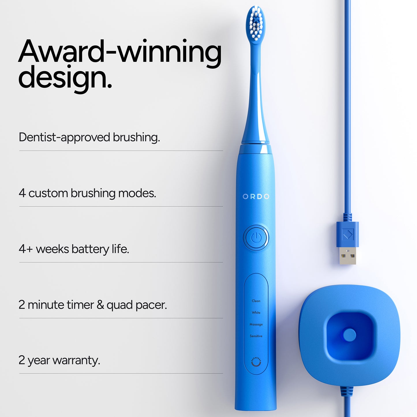 Ordo Sonic+ Toothbrush Arctic Blue
