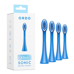 Sonic Brush Heads 4 Pack Arctic Blue