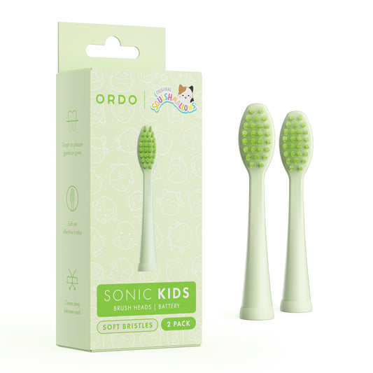 Ordo Sonic Kids Battery Brush Heads Squishmallows Rutabaga - 2 Pack