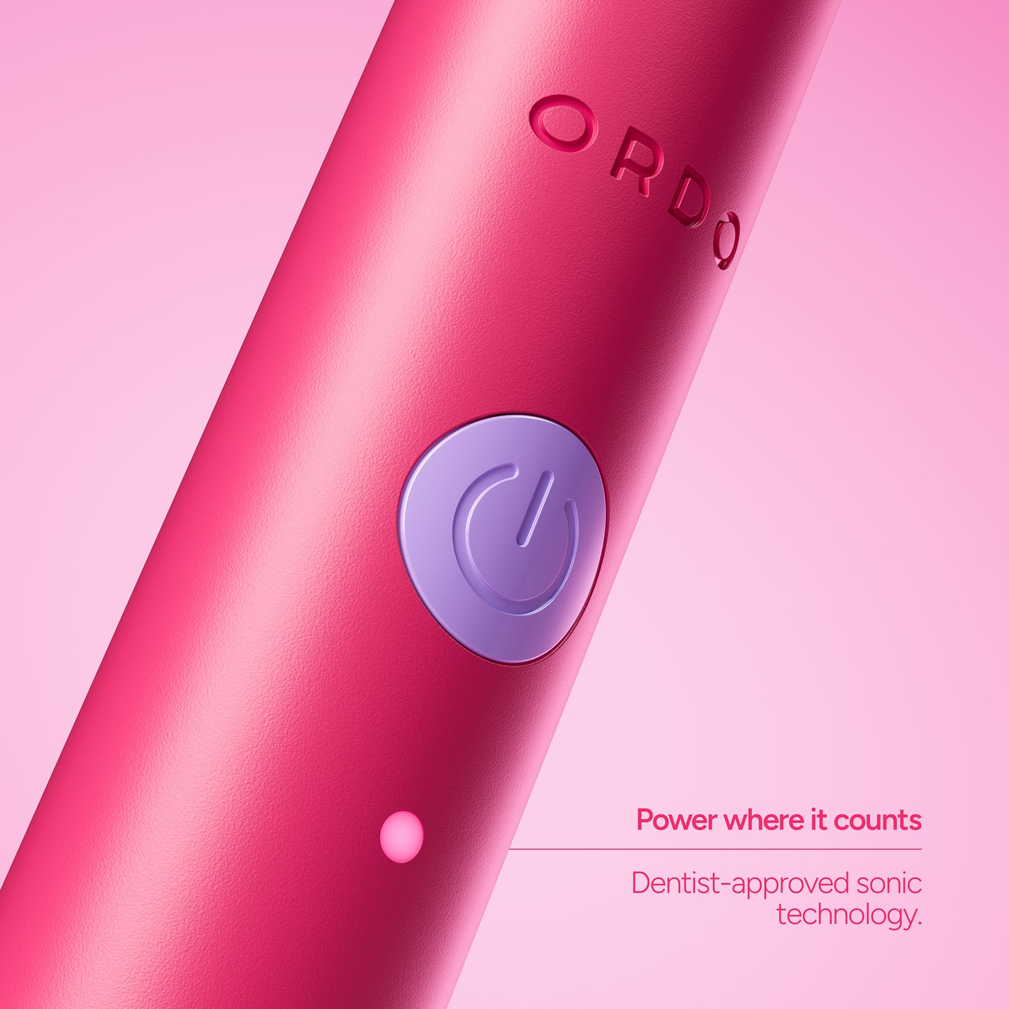 Ordo Sonic Edge Rechargeable Toothbrush Paradise Pink