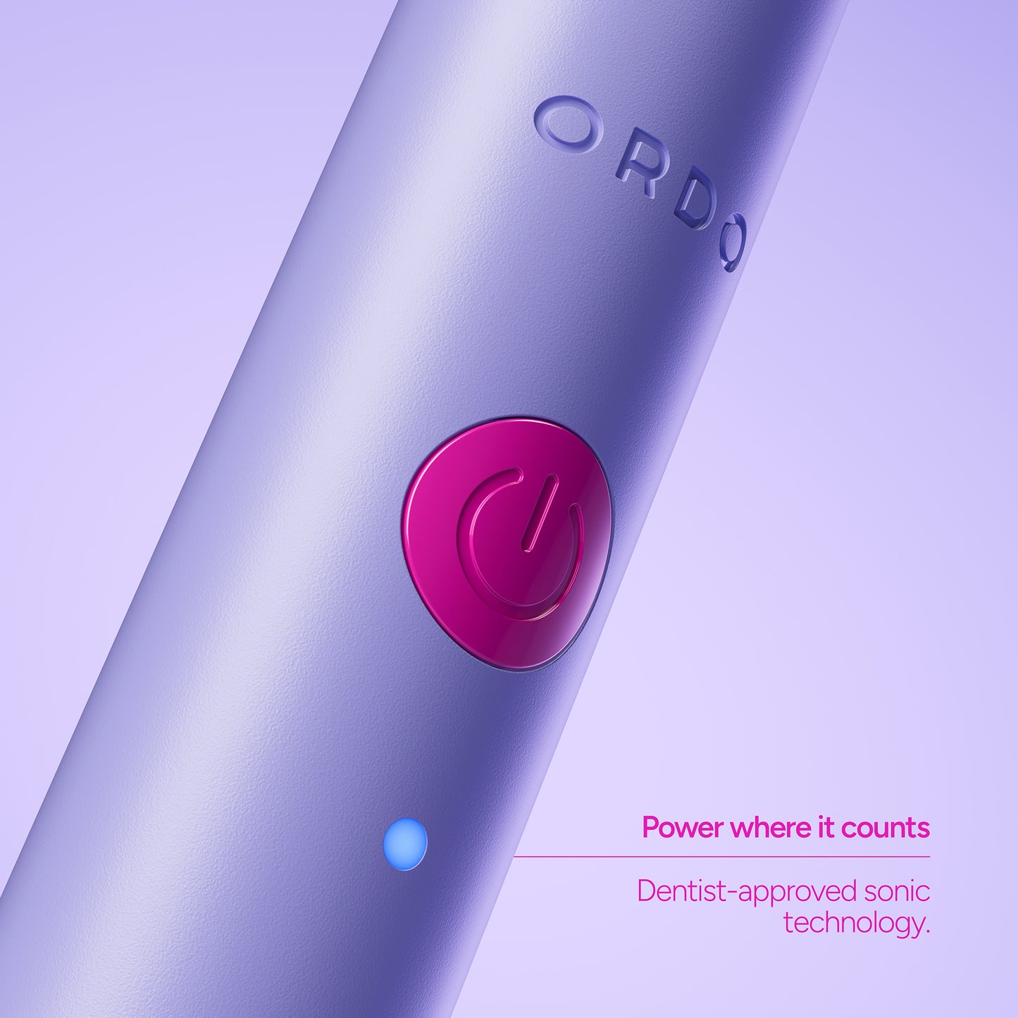 Ordo Sonic Edge Rechargeable Toothbrush Fiji  Fuchsia