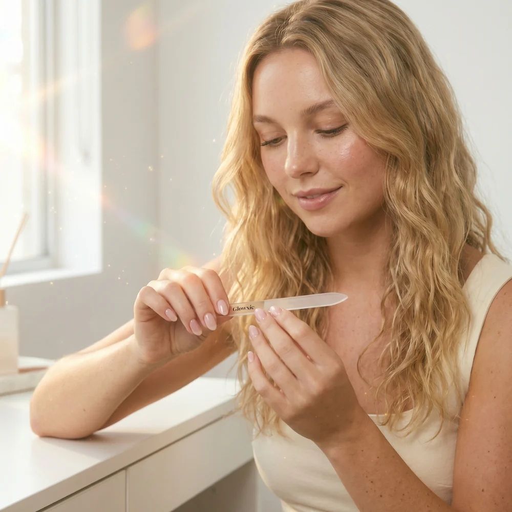 Glowxie Glass Nail File Duo