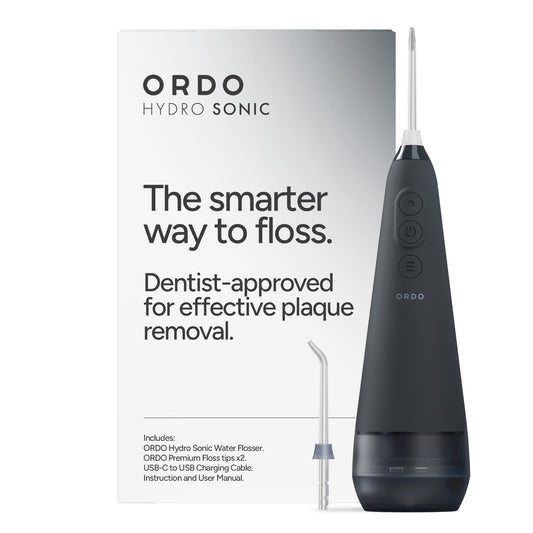 Ordo Sonic Water Flosser Charcoal Grey
