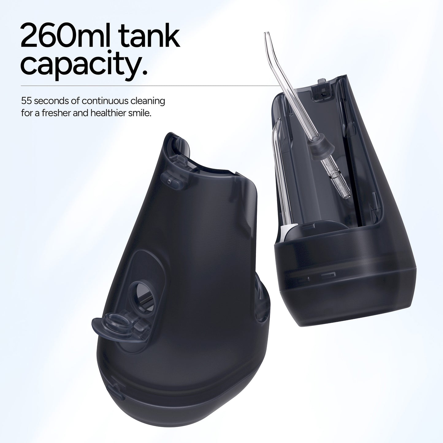 Ordo Sonic Water Flosser Charcoal Grey