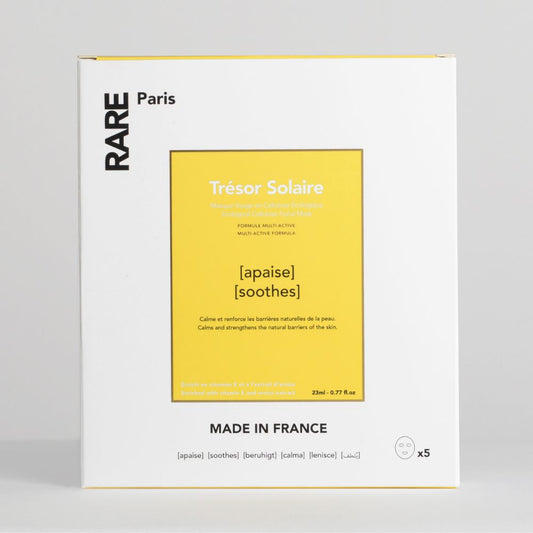 5X FACE MASK BOX Trésor Solaire