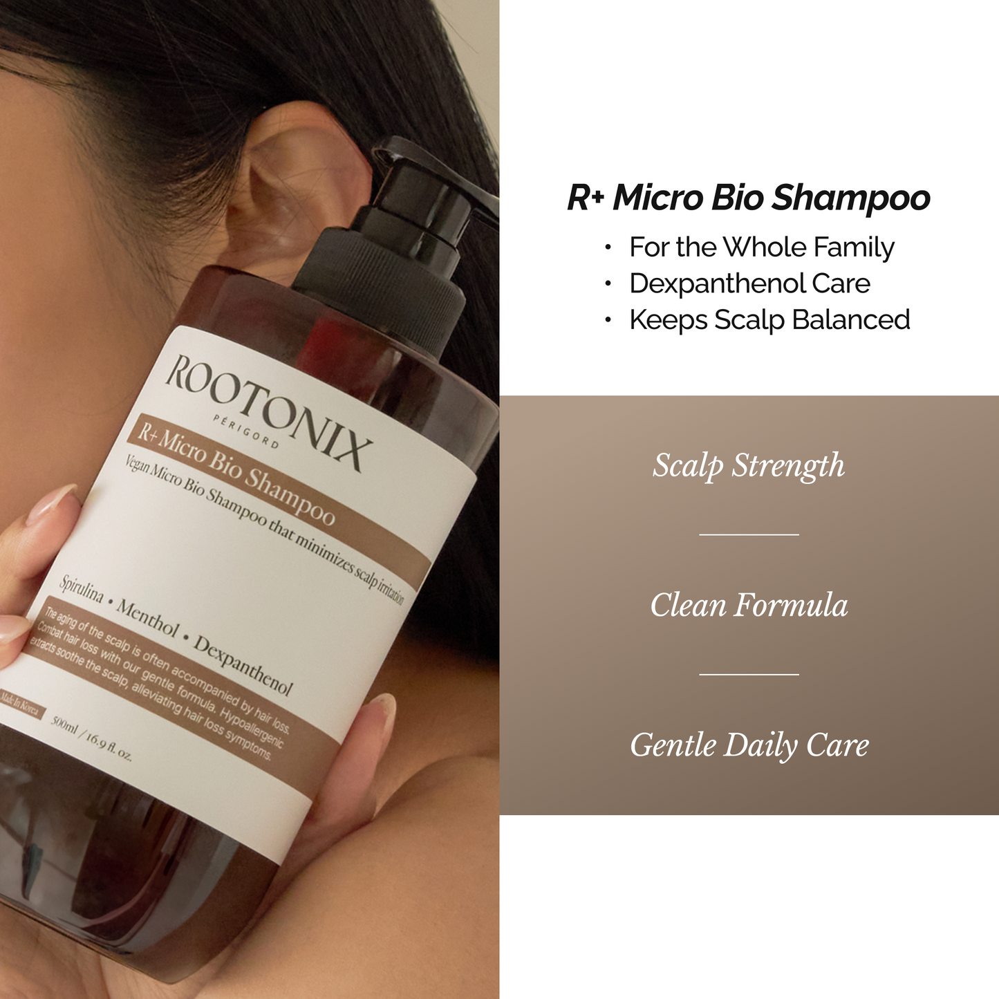ROOTONIX R Plus Micro Bio Shampoo 500ml