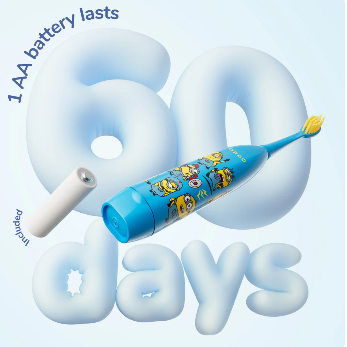 Minions Sonic Kids Battery Toothbrush