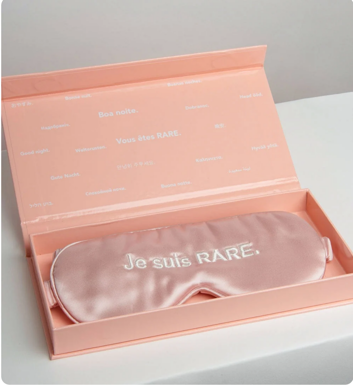 SILK SLEEPING MASK Exception Rosée